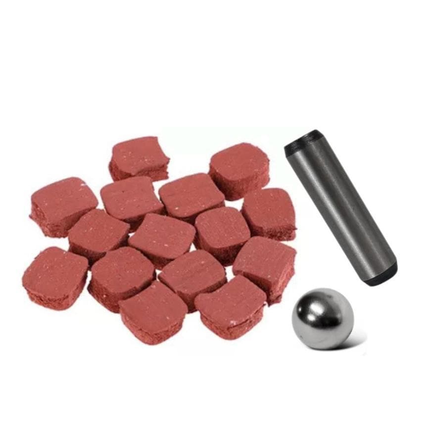 KIT - Pastilhas Patim Fricção + Esfera 8mm + Pino Da Embreagem Motor Moskito 80cc