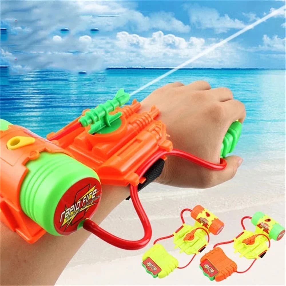 Pistola Luva Lança Água Brinquedo Infantil Arminha Piscina Praia Criança Verão