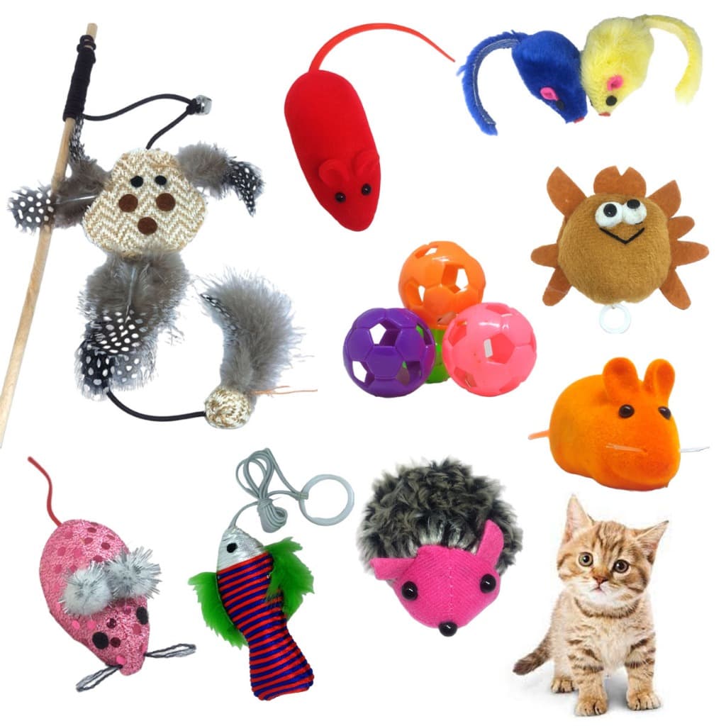 Brinquedo Para Gatos 2 Unidades Modelos Sortidos