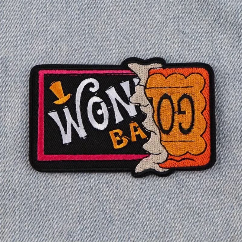 Patch Bordado Termocolante Won Chocolate