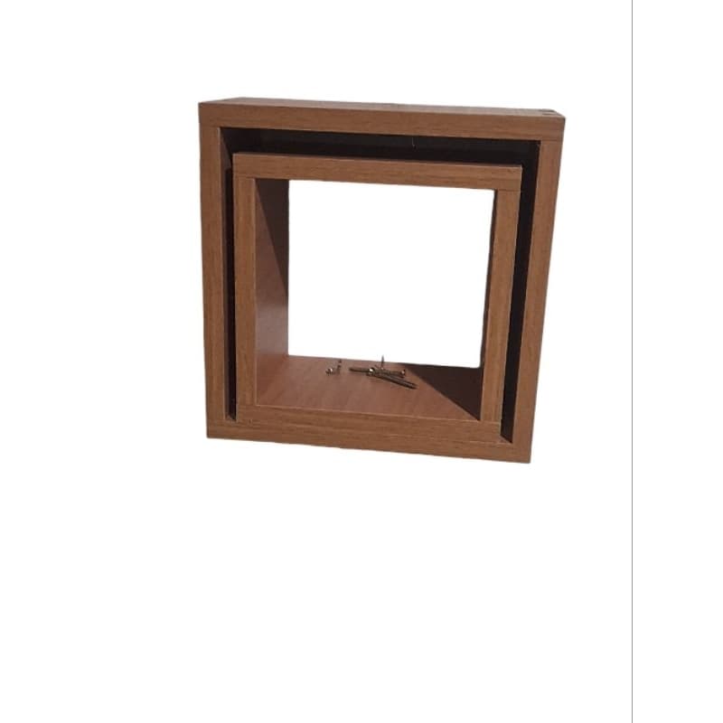 ninchos decorativo marrom 2pç
