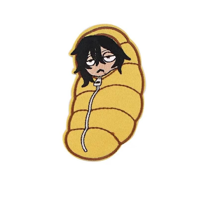 Patch Bordado Termocolante Anime Saco de Dormir