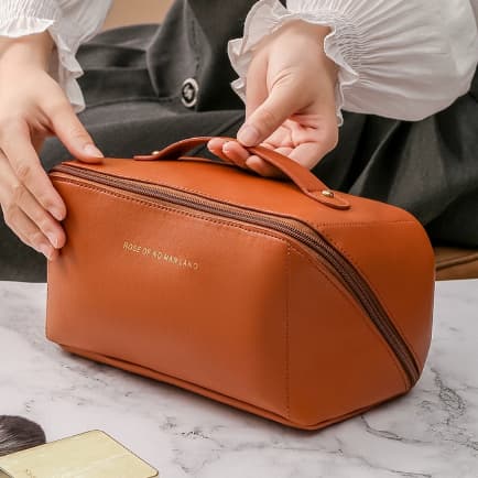 Necessaire Organizador Cosmético Maquiagem Feminino Para Viagem Em Alto Qualidade