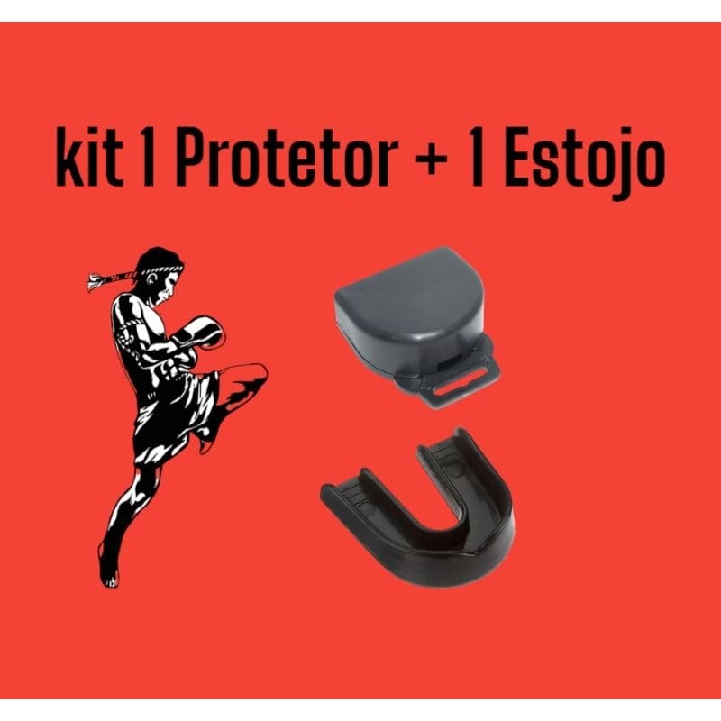 Kit Protetor Moldável Água Quente Simples 1 Protetor + Estojo ------ PRETO