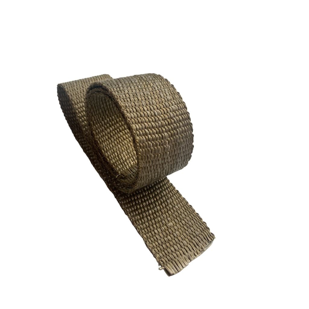 Fita Manta Termica Termotape Titanium 2 Metros para Carro Moto e Coletores Isolação Térmica