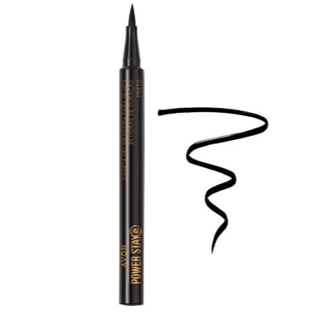 Caneta Delineadora Power Stay Preto Avon Original