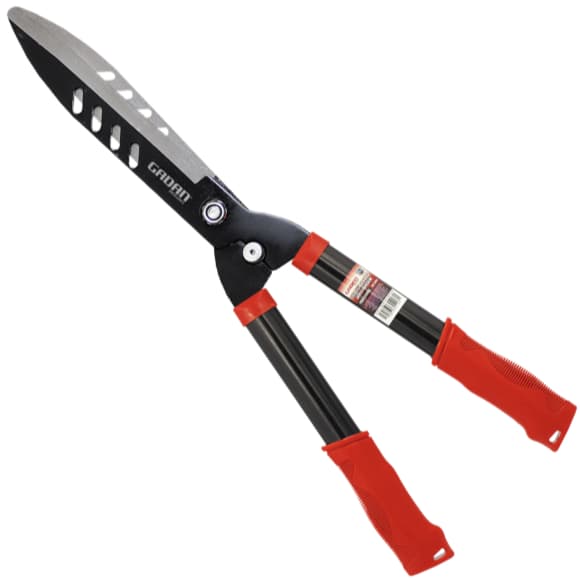 Tesoura Jardinagem Poda 54CM Tesourão Galhos Finos Folhas Grama Arbustos Cabo Metal