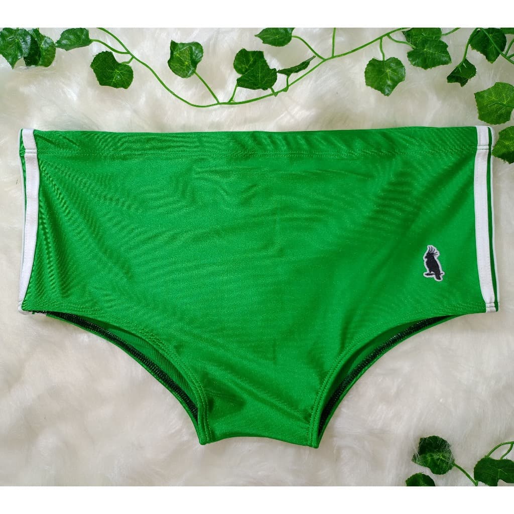 Sunga Moda Praia E Natação Adulto 3 Listras Laterais