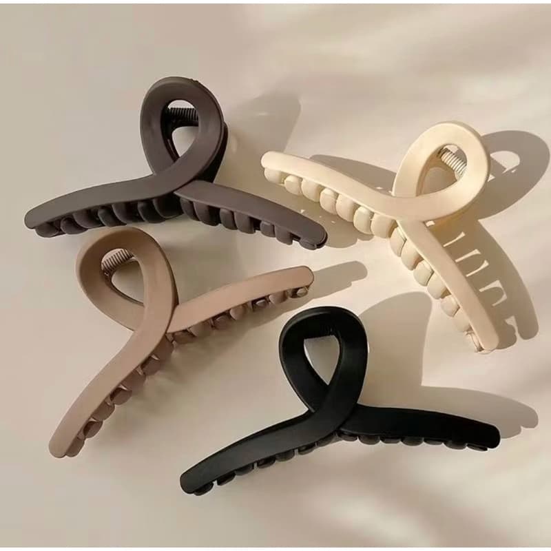 Clip de Cabelo Fosco Grande Feminino ~ Presilha de cabelo ~ Clip de Cabelo ~ Clip rabo de peixe