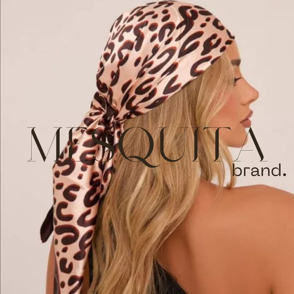 Bandanas femininas de seda cetim encharpe cabeça kit com 10 lenços variados modelos