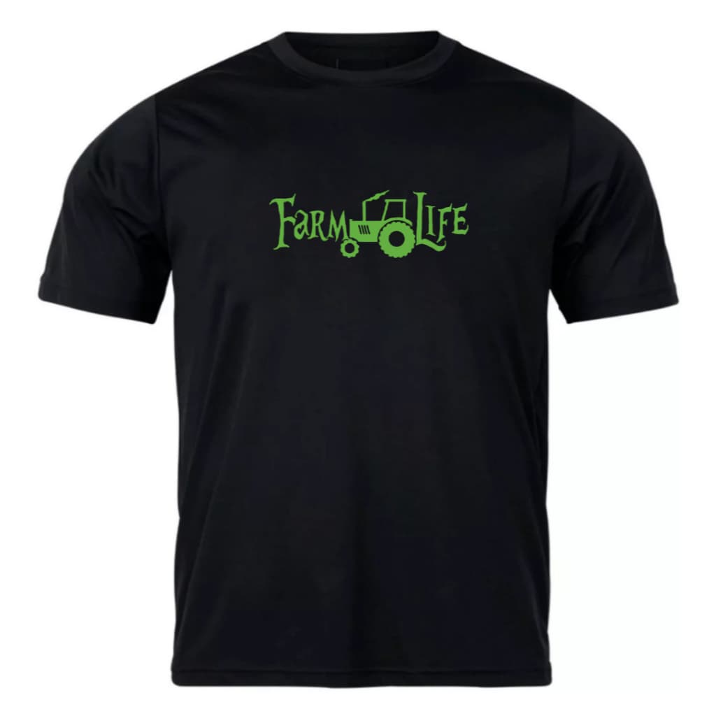 Camiseta Masculina Lançamento Farm Life Tecido de Alta Qualidade 100% Algodão