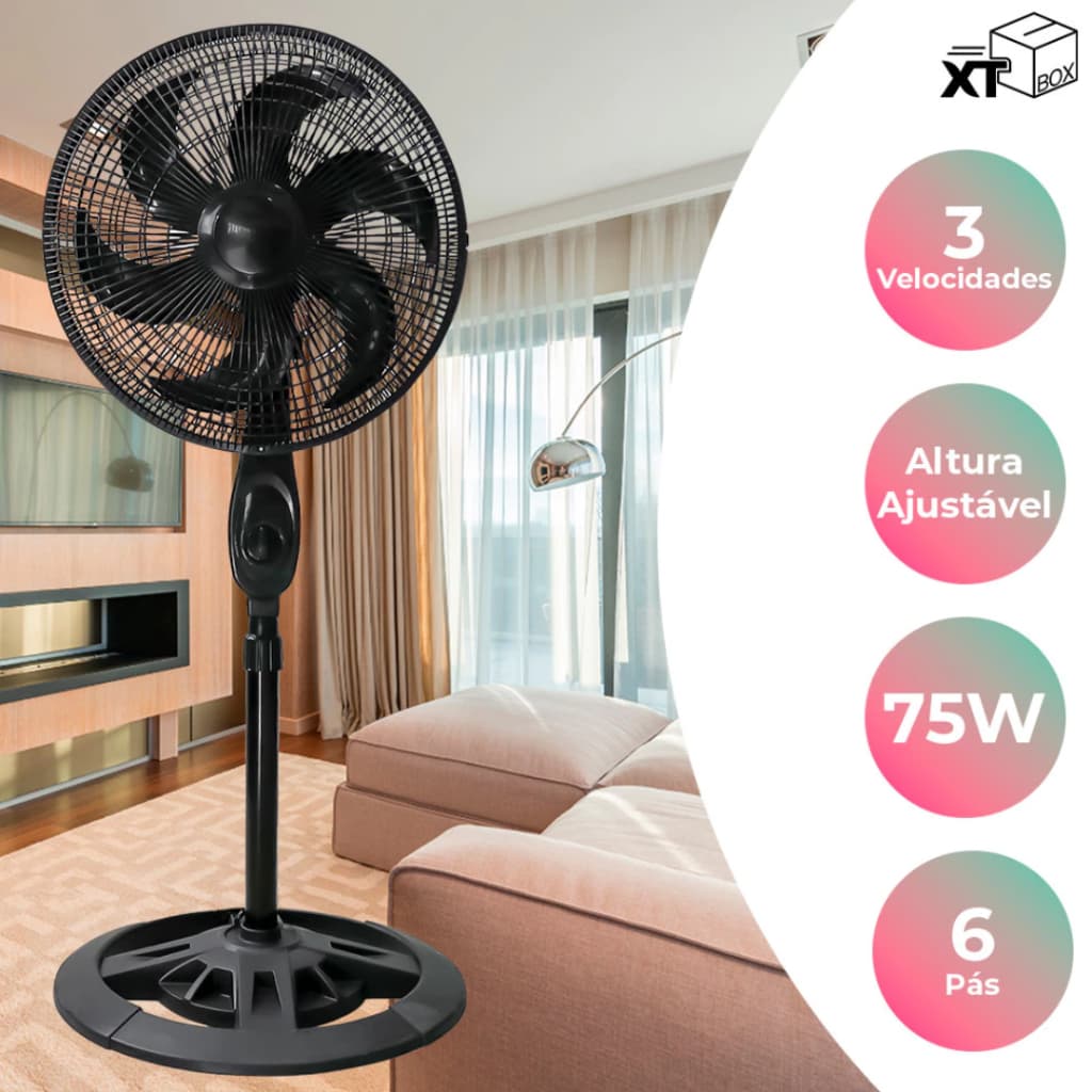 Novo tipo ventilador de coluna TYF 47cm-127cm ajuste de altura livremente, ventilador de pé 110v