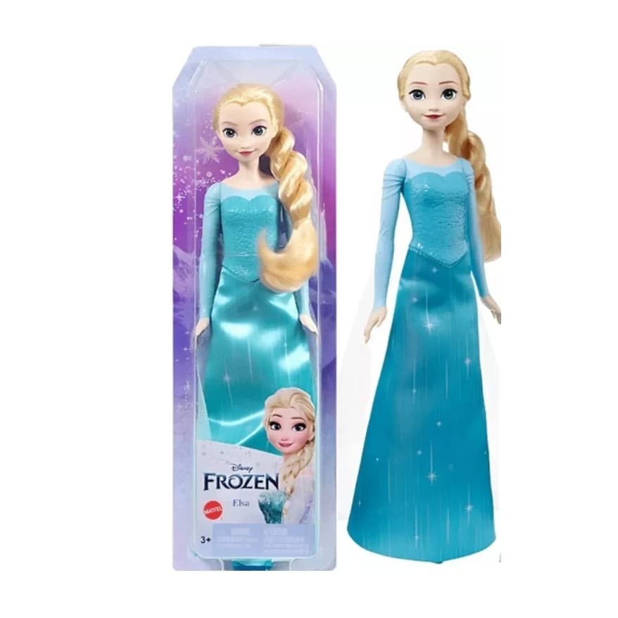 Bonecas Princesas Elsa e Anna Filme Frozen 1 e 2 - Mattel