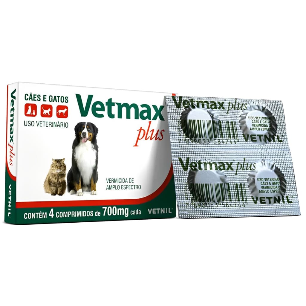 Vetmax Plus 4 Comprimidos