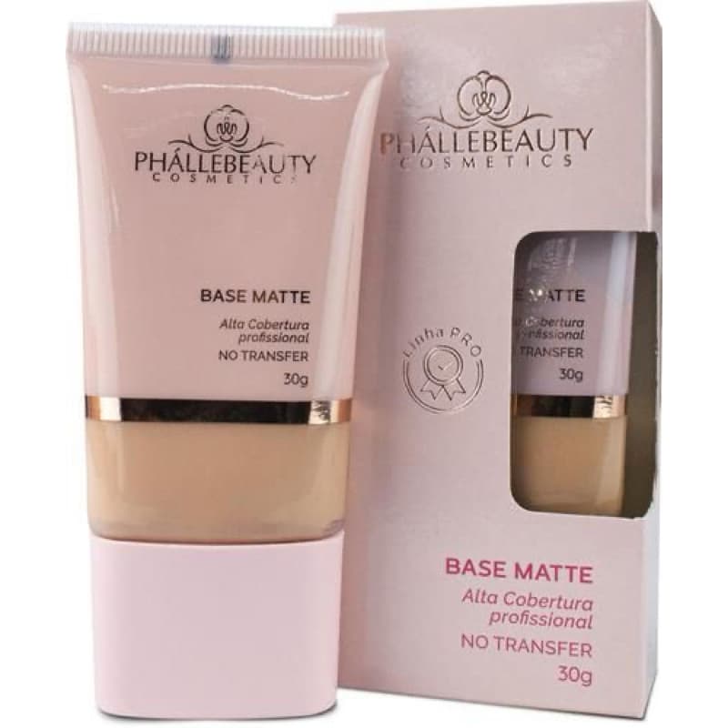 Base Matte Alta Cobertura PhálleBeauty (30g)