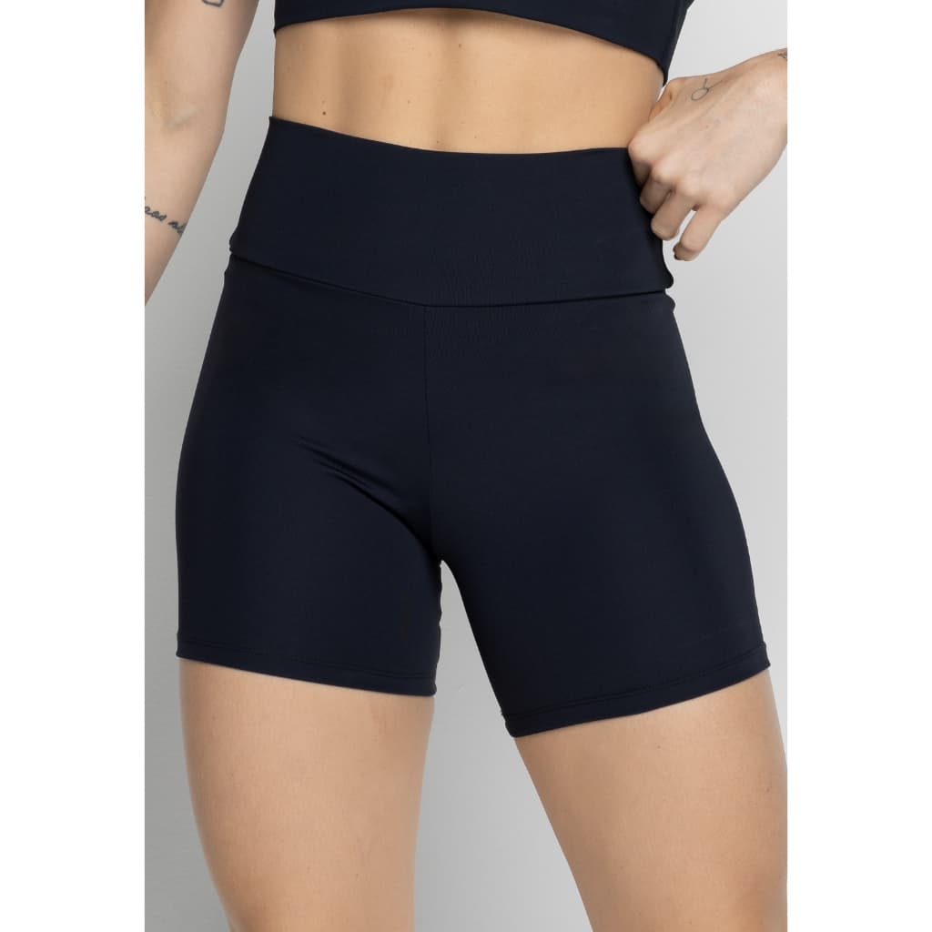 Short Fitness Vekyo Poliamida Curto Academia Cintura Alta Treino