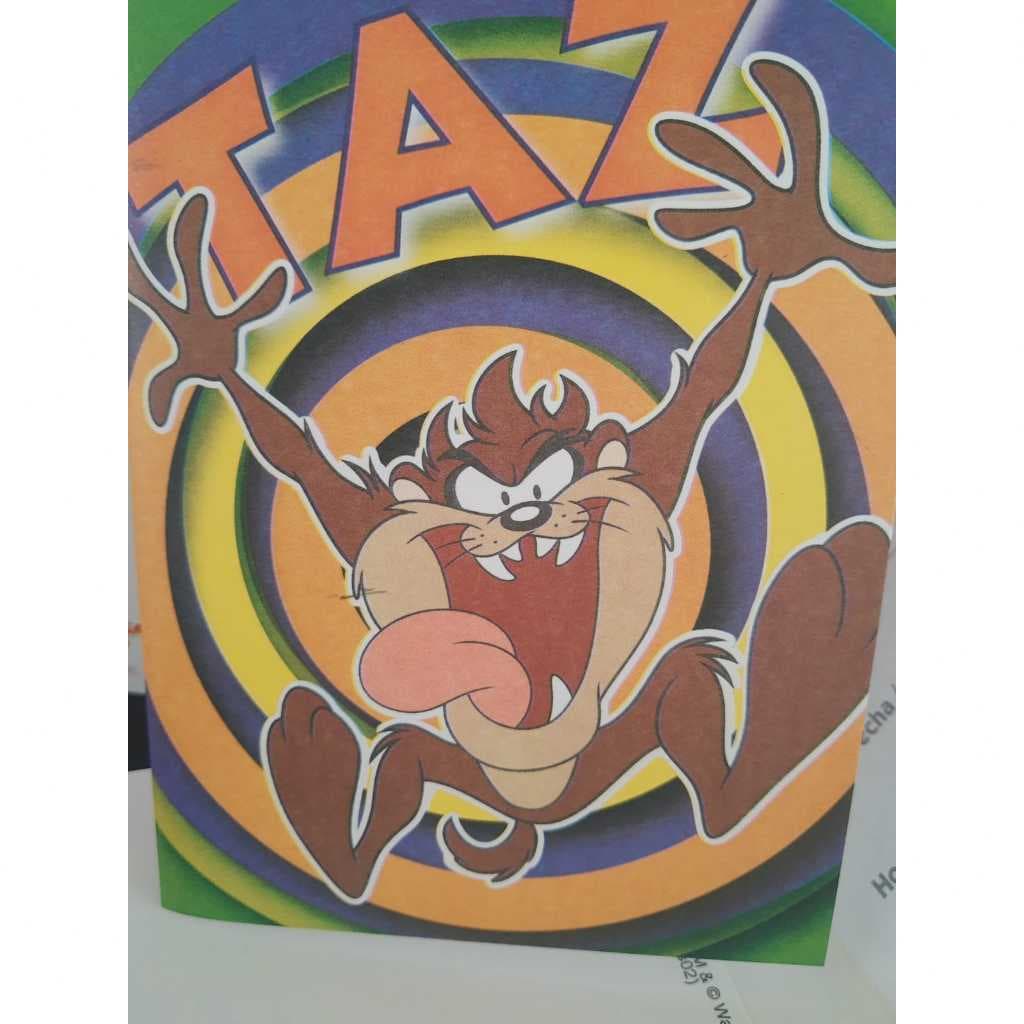 Convite Aniversário Taz Mania Cartoon Infantil Festa Diversão Melhor Preço