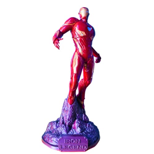 Action Figure Iron Man Marvel | Pintura à Mão