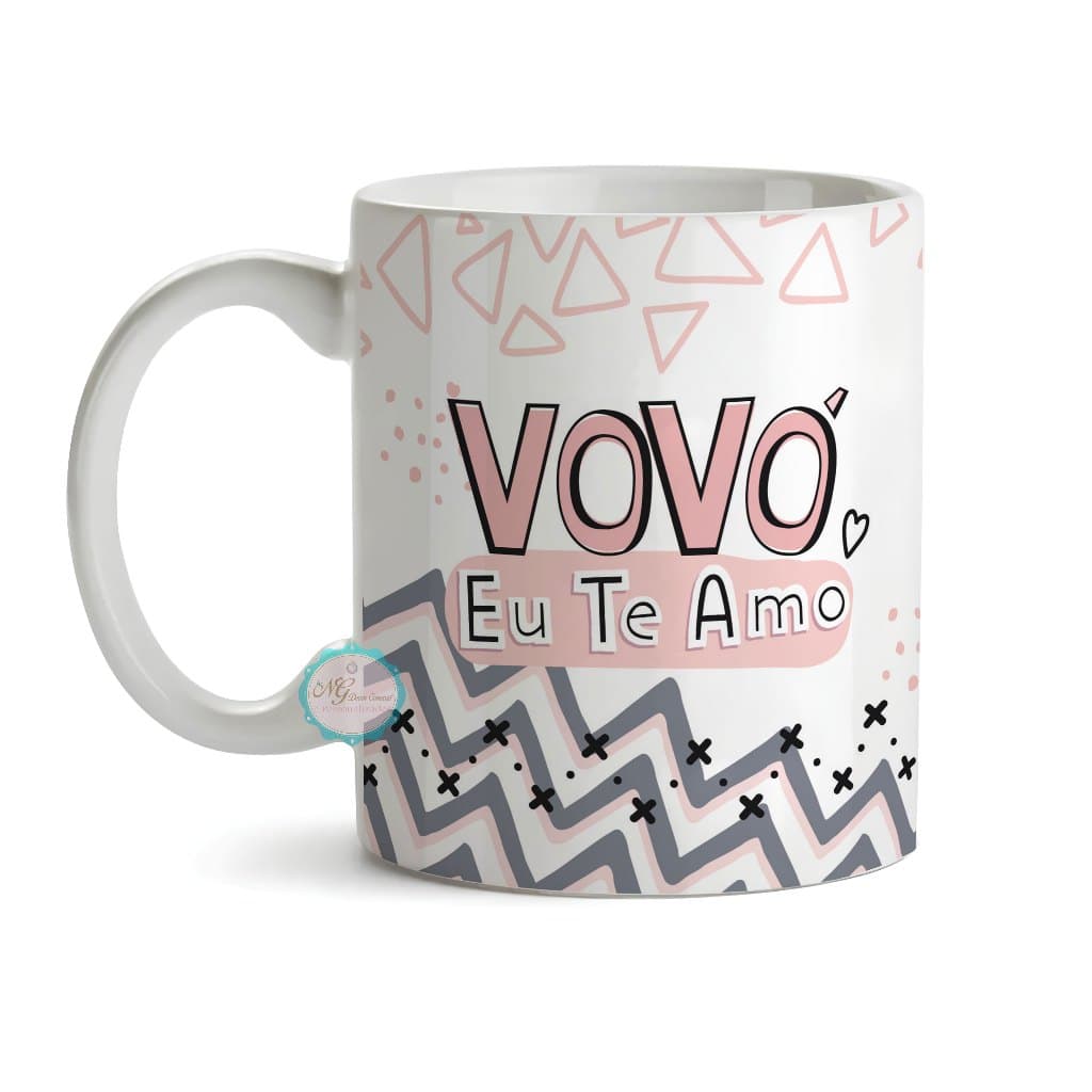 Caneca Vovó Eu Te Amo - Melhor Vovó Do Mundo - Mega Oferta!