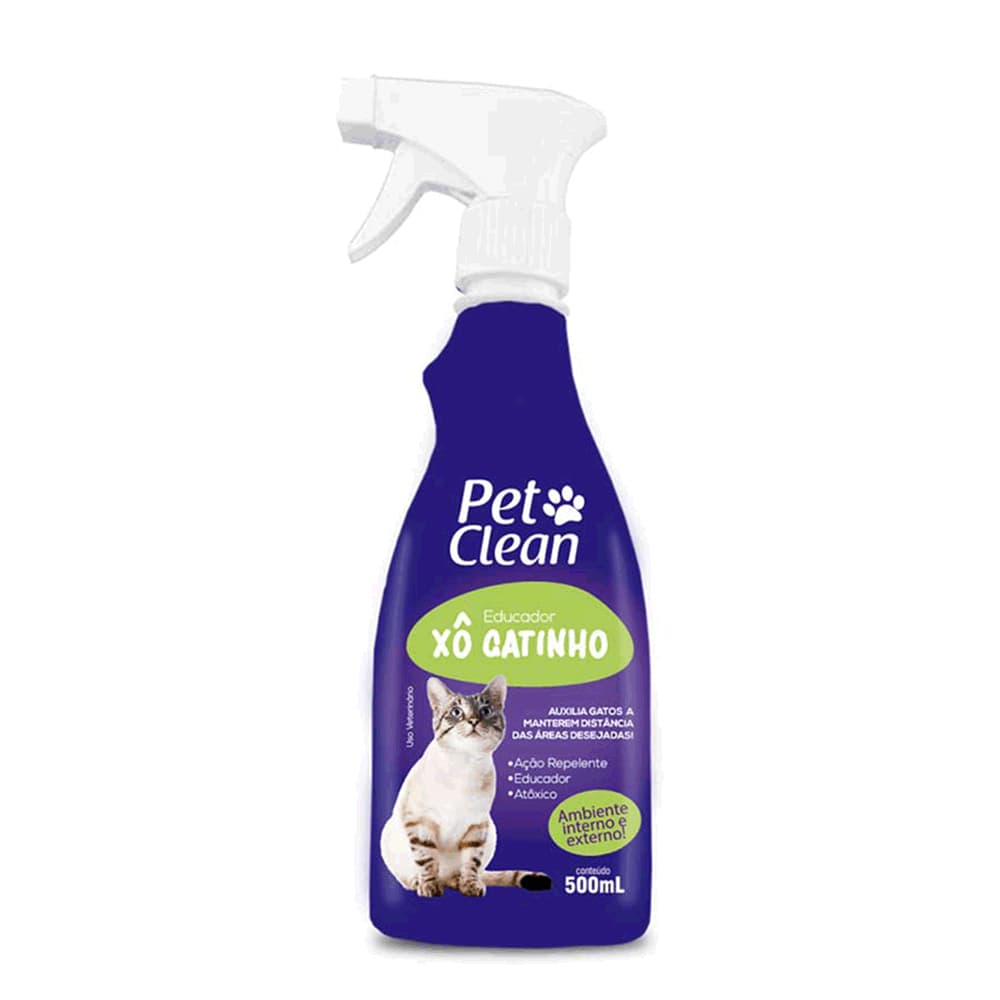 Educador Sanitário para Gatos Xô Gatinho Pet Clean - 500 ml