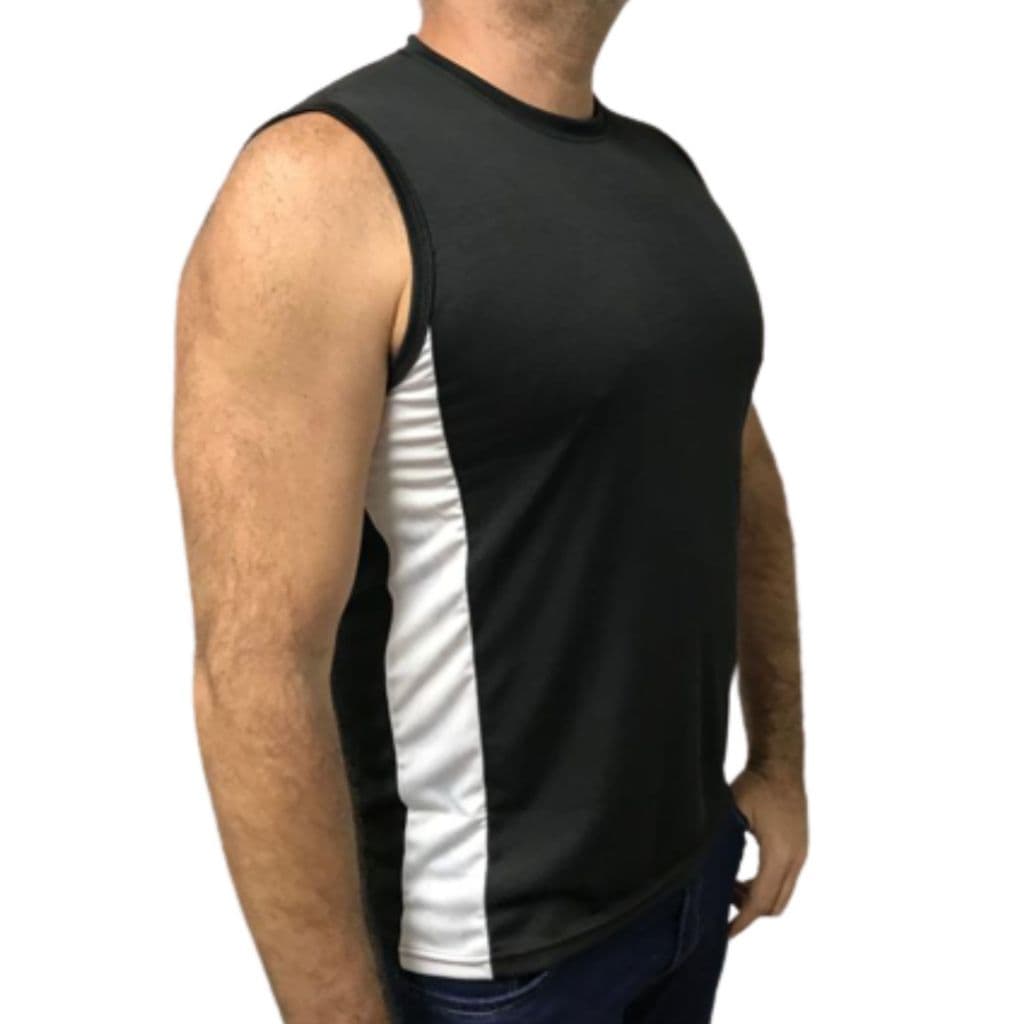 Regata Machão Com Listra Lateral Dry Fit