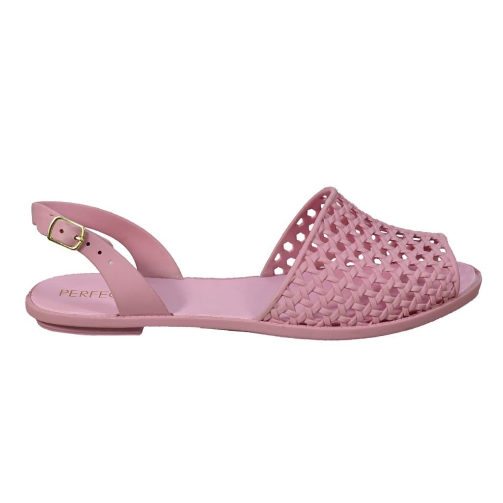 Sandália Feminina Rasteira Plana Casual Conforto