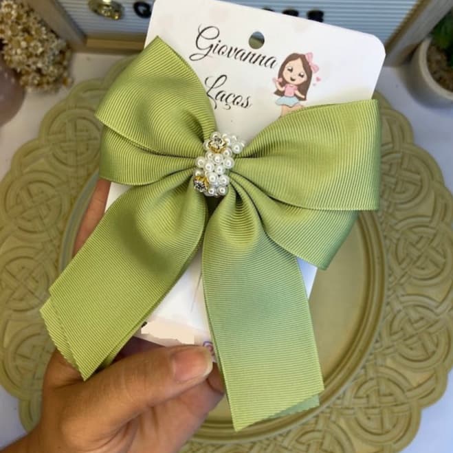 Laço Ana Carolina /  Laço de Cabelo Infantil / Laço para Casamento