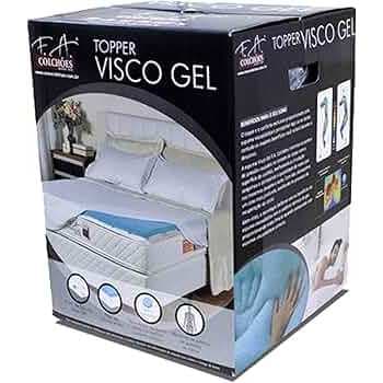 Pillow Top Solteiro Tipo Manta Nasa C/gel Viscogel 088x188