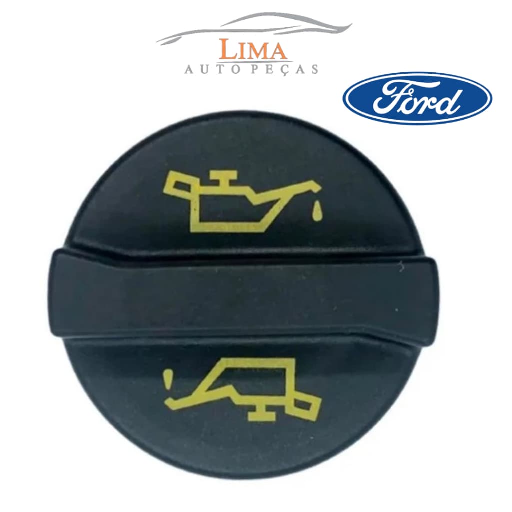 Tampa de Óleo do Motor -Ford - Courier/Ecosport/Fiesta/Focus/Fusion/Ka/Ranger - Pós 2002 -
