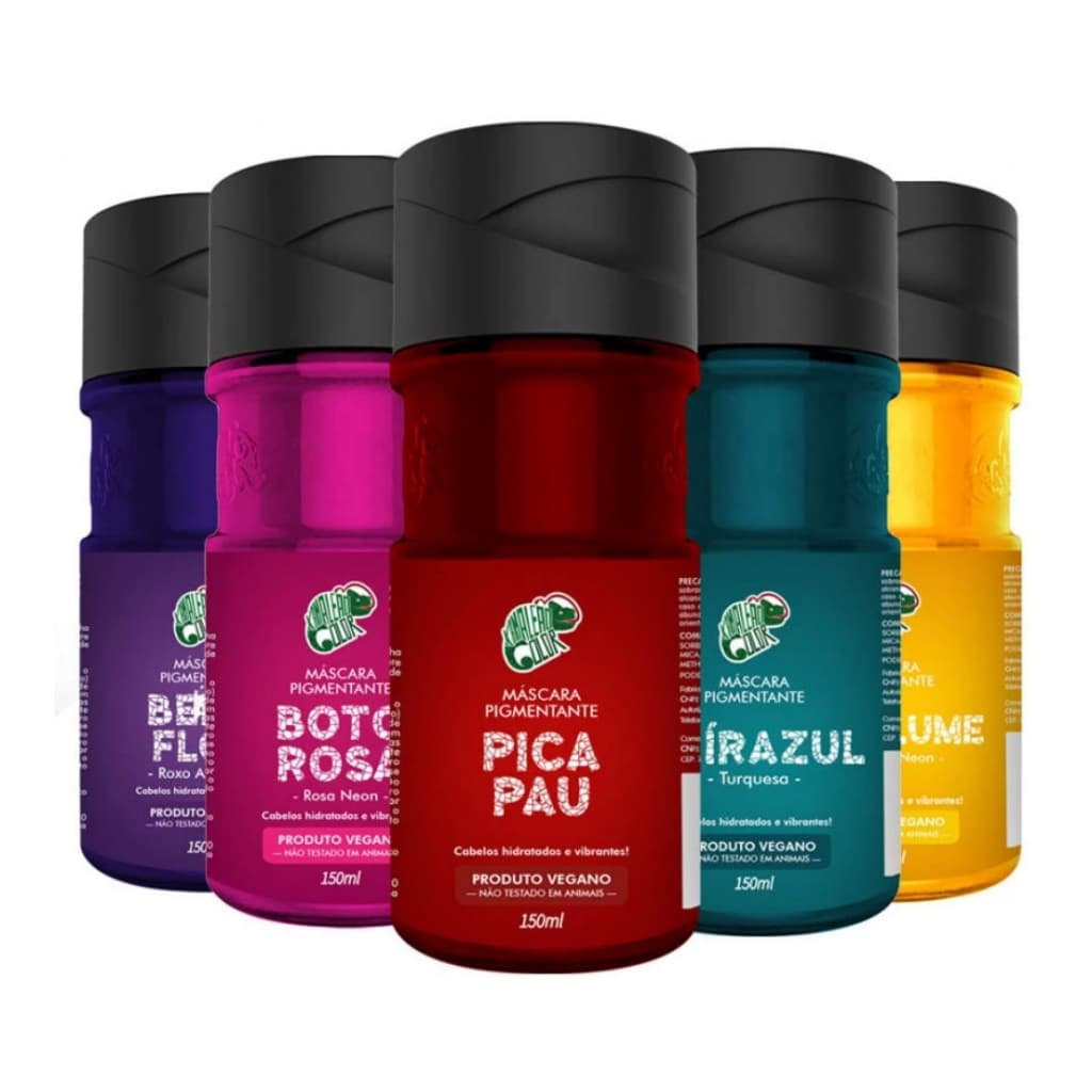 Kamaleão Color Máscara Pigmentante Para Cabelo 150ml