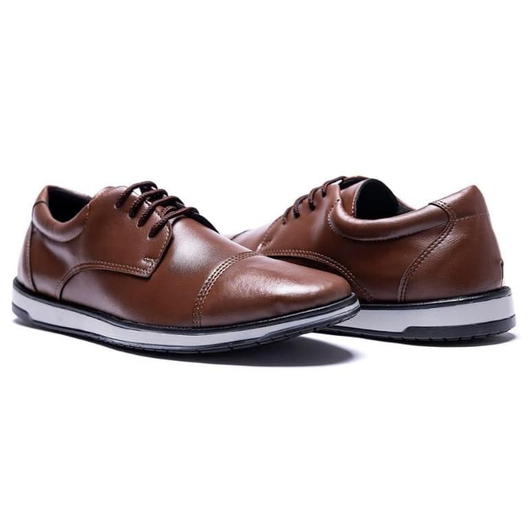 Sapato Masculino Social Marrom Oxford Casual Sapato masculino Improvizzo Elegância e Modernidade