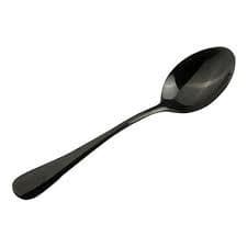 COLHER DE MESA AÇO INOX PRETO BLACK GOURMET MIX