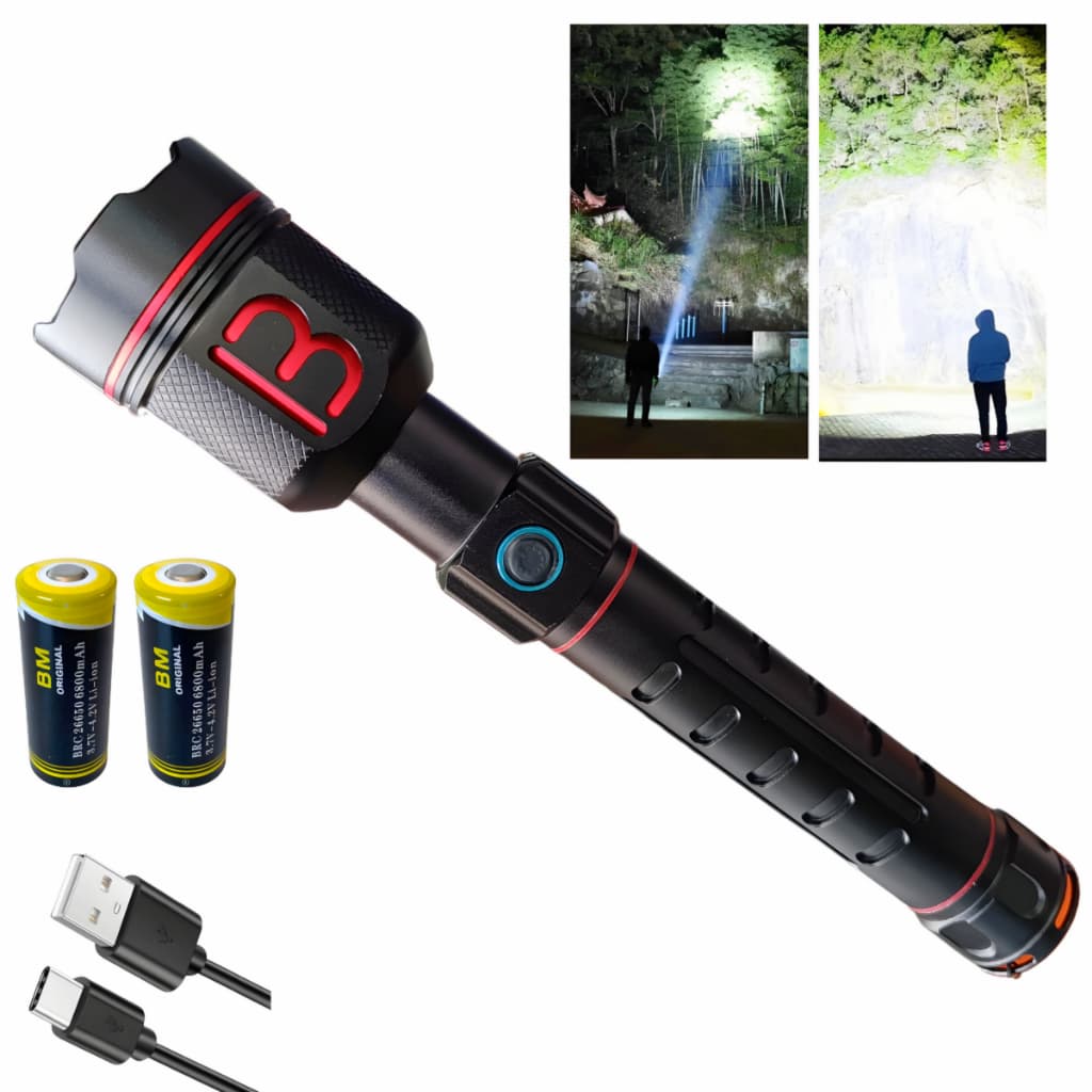Lanterna Led Tática Sabre De Luz Mais Forte Do Mundo Para Pesca Acampamento