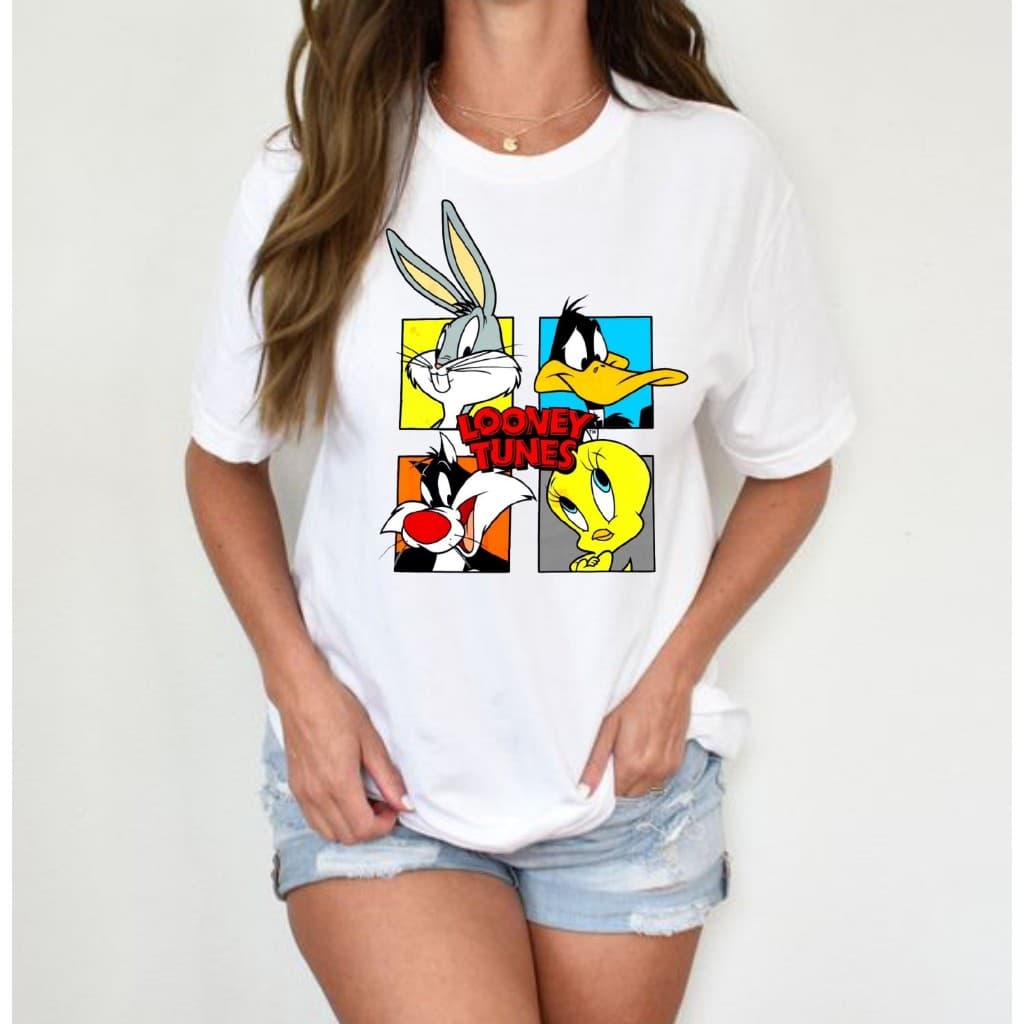 Blusa tshirt feminina loney tones, moda casual,moda plus size