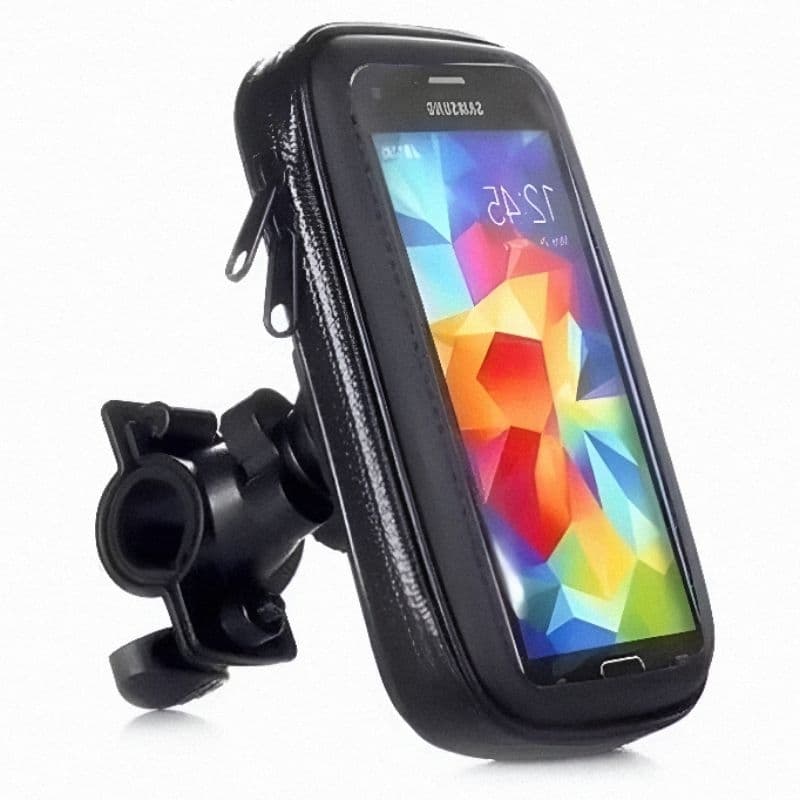 suporte para celular moto ou bicicleta  capinha impermeável universal 360 ° giratória GPS 5.5