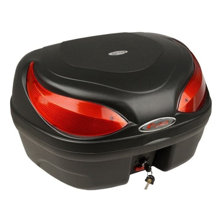 Bauleto Moto 48 Litros Bau Glider 02 Capacetes - Promoção