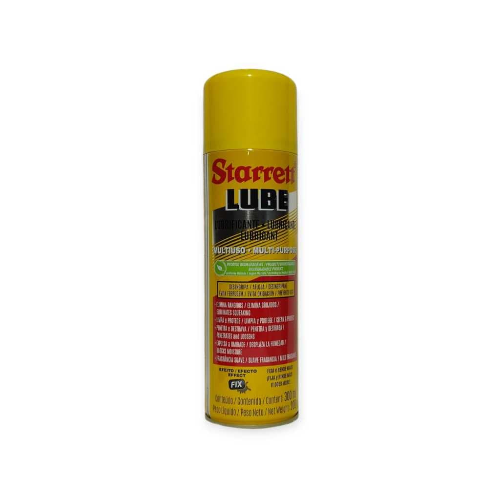 Desengripante e Lubrificante Spray Multiuso - Lube Starrett