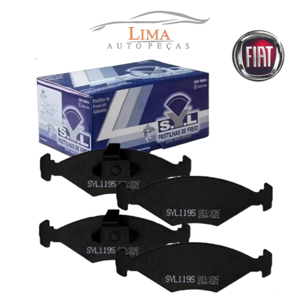 Pastilha De Freio Dianteiro - Fiat - Palio/Siena/Weekend - Syl 1195 -