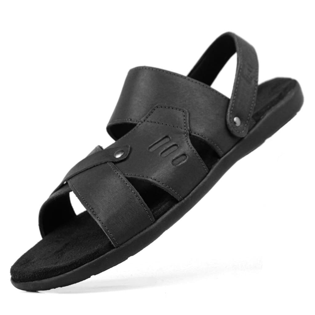 Sandália com Tira Vira Chinelo Masculina Em Couro Super Resistente Imperdível