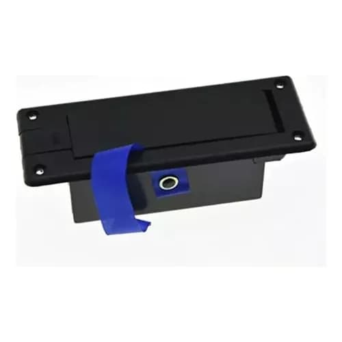Suporte Caixa de Bateria 9v Violão Baixo Guitarra Com Conector BT101