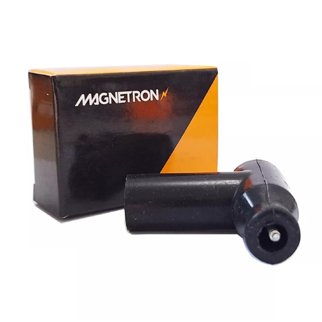 Cachimbo de vela Para Motos Carburadas Modelo Competicao Preto Alta Performance Motos Magnetron