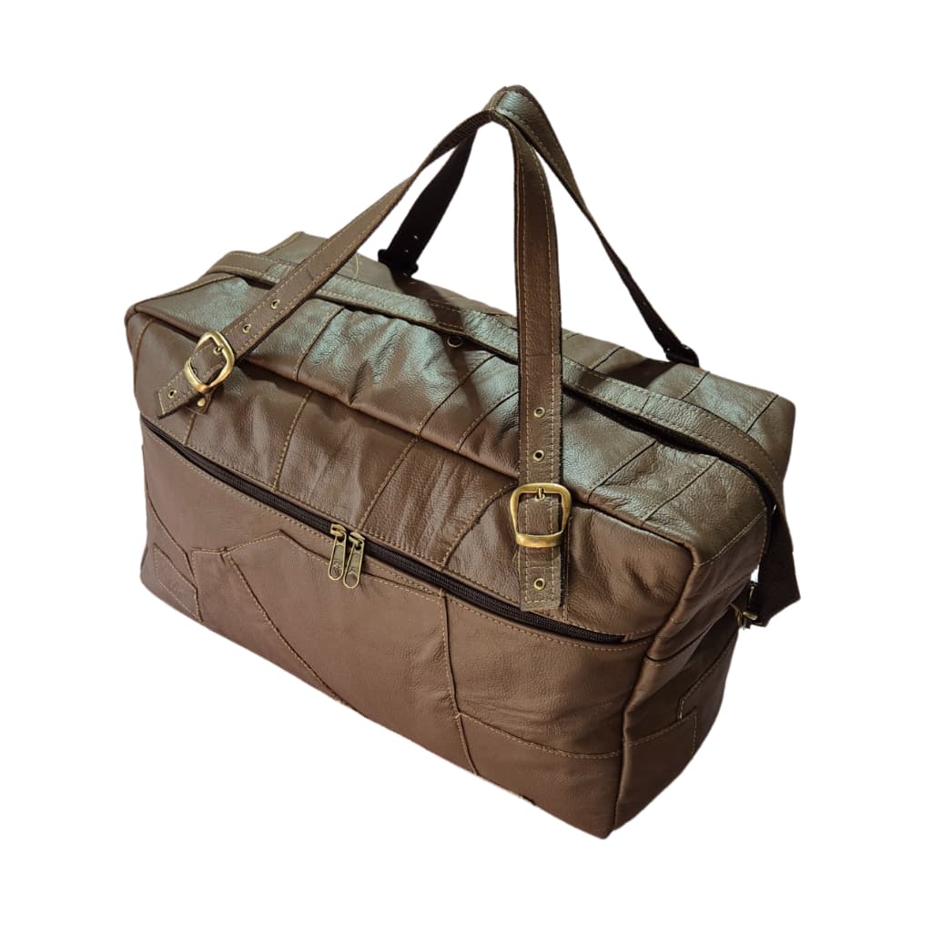 Mala De Mão Bolsa 10kg Mochila Viagem Couro Legitimo Diversas Cores