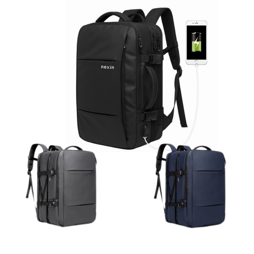 Mochila Executiva Feminina Reforçada Expansível Impermeável