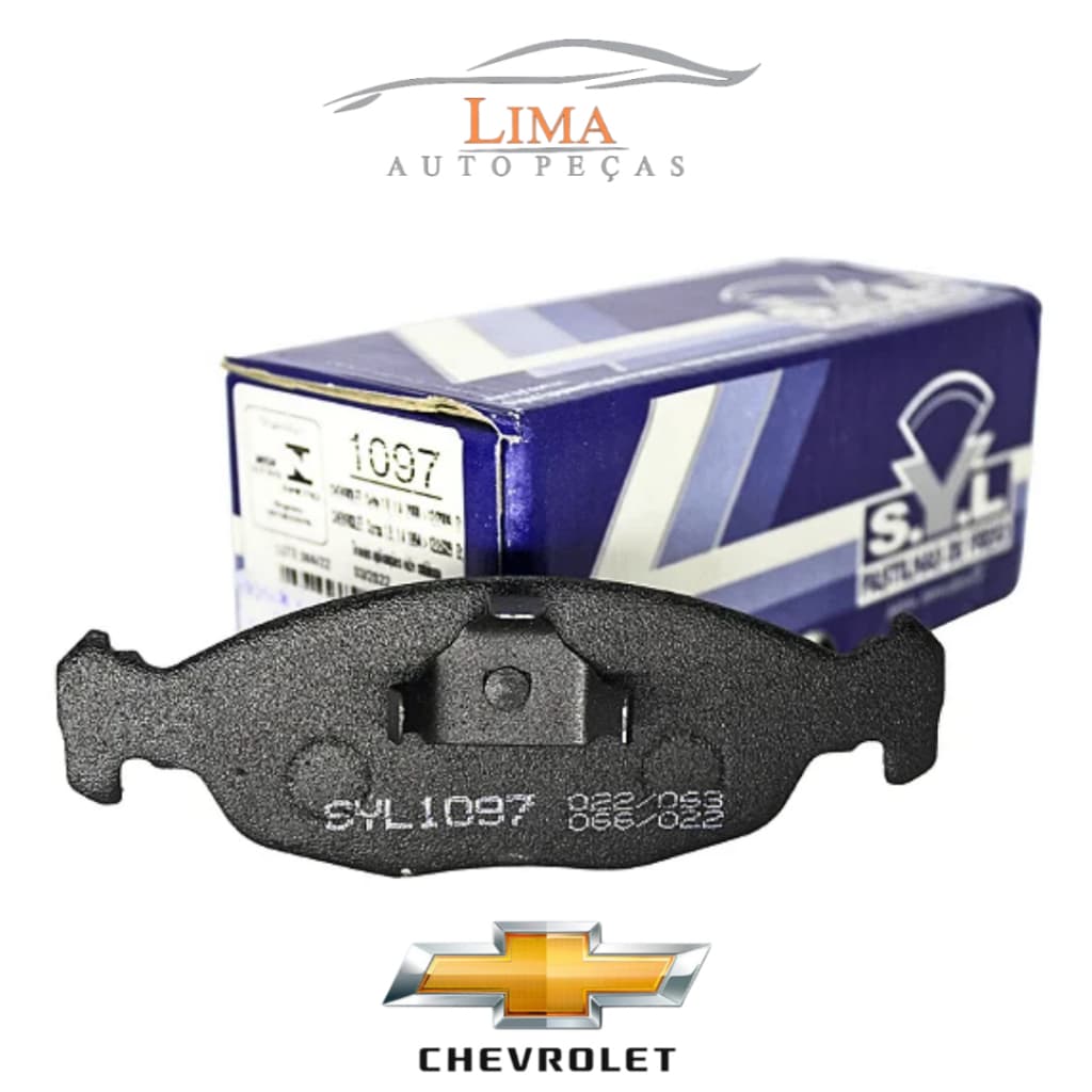 Pastilha De Freio Dianteiro Syl1097 Agile/ Celta/ Corsa/ Prisma/ Tigra/ Lanos/ Nexia