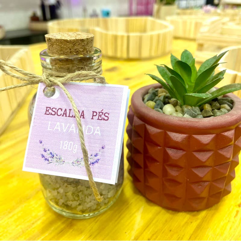 Escalda Pés - Essência Lavanda Country - 180g