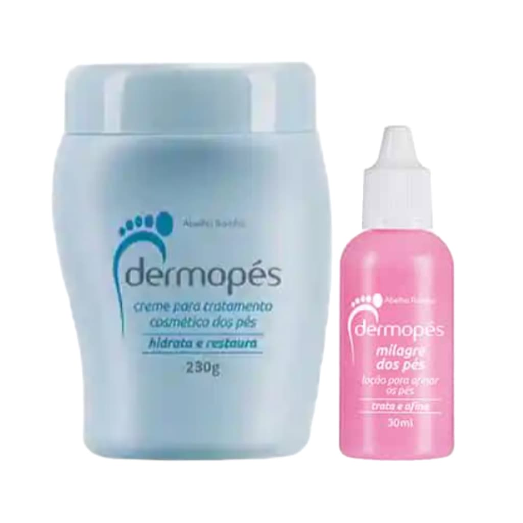 Dermopés Abelha Rainha Kit Milagre dos Pés 30ml + Hidratante Restaurar 230g