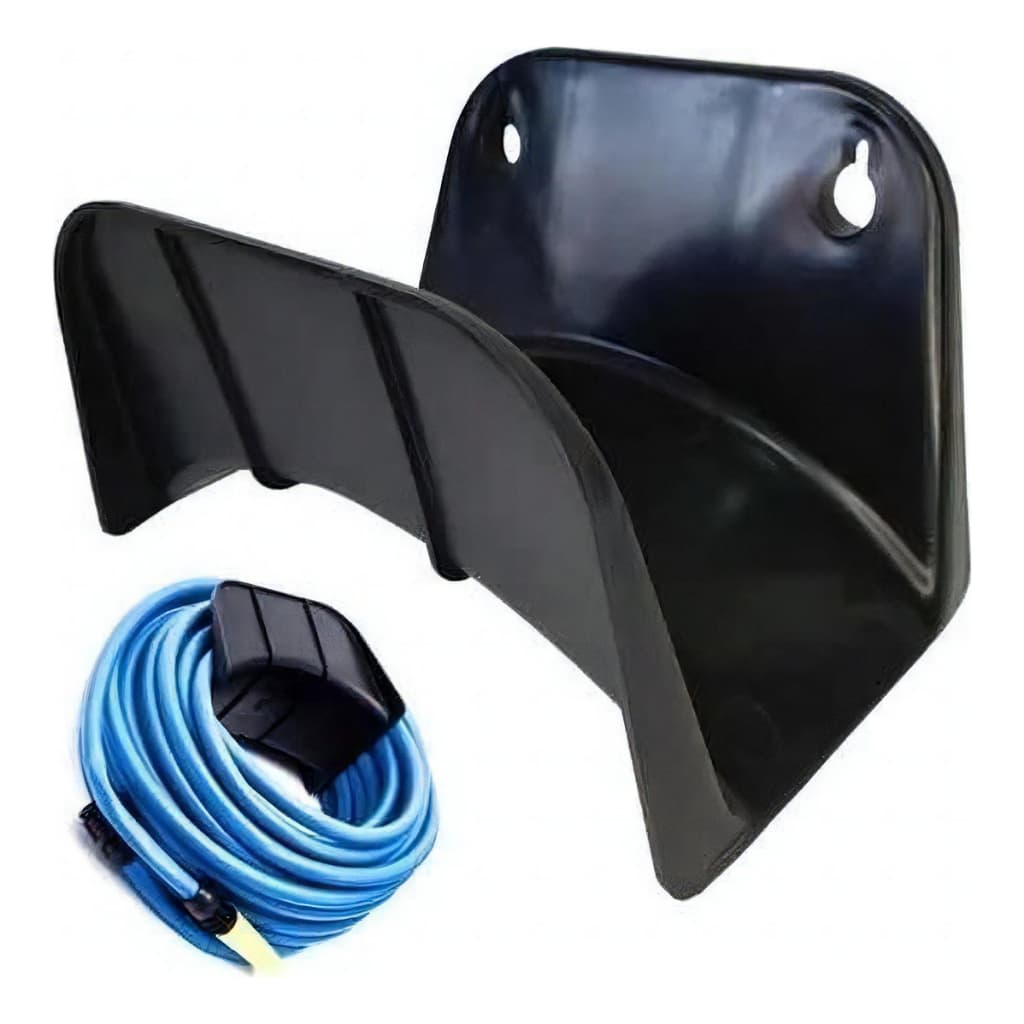 Suporte Enrolador De Mangueira De Jardim Parede Pvc