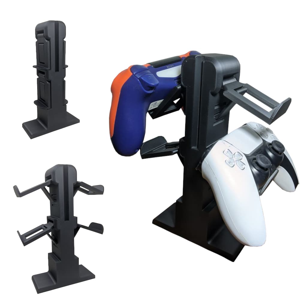 Suporte 4 Controles Videogame Torre Ps4 Ps5 Xbox
