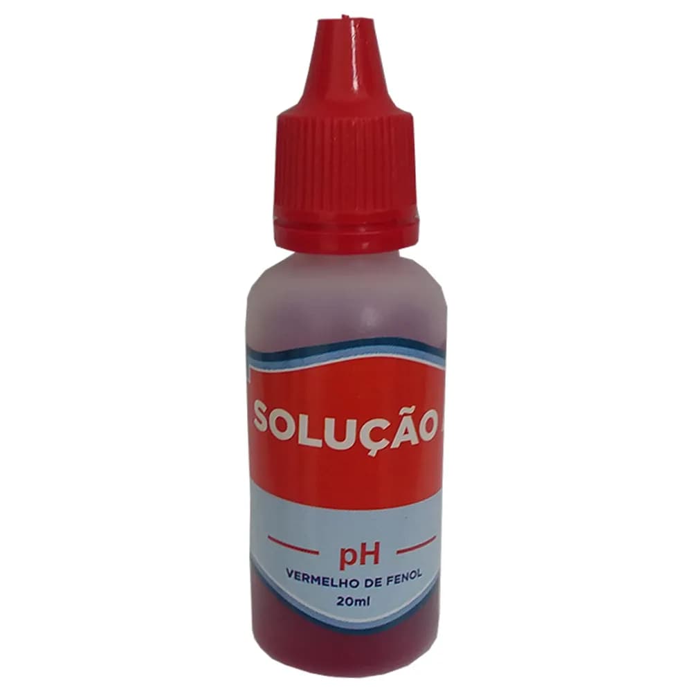 Reagente Medição Teste Ph - Vermelho De Fenol