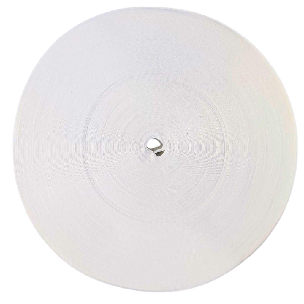 Fita Acetinada Branca 40mm x 100m para Sublimação | Ideal para, Laços, Personalização e Artesanato | Al